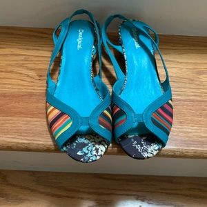 Desiqual colorful sandals